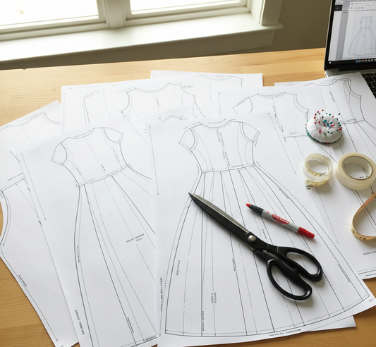 How to Sew Your Own Dress at Home Using Digital Sewing Patterns