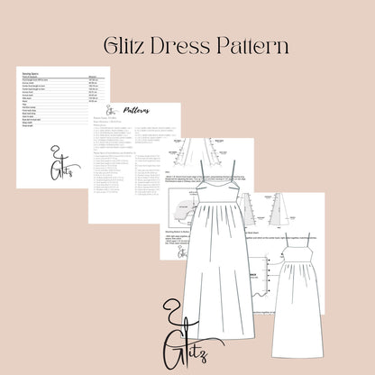 Strap Dress Sewing Pattern Summer Dresses Long Linen Dress Pattern Loose Dress Pattern