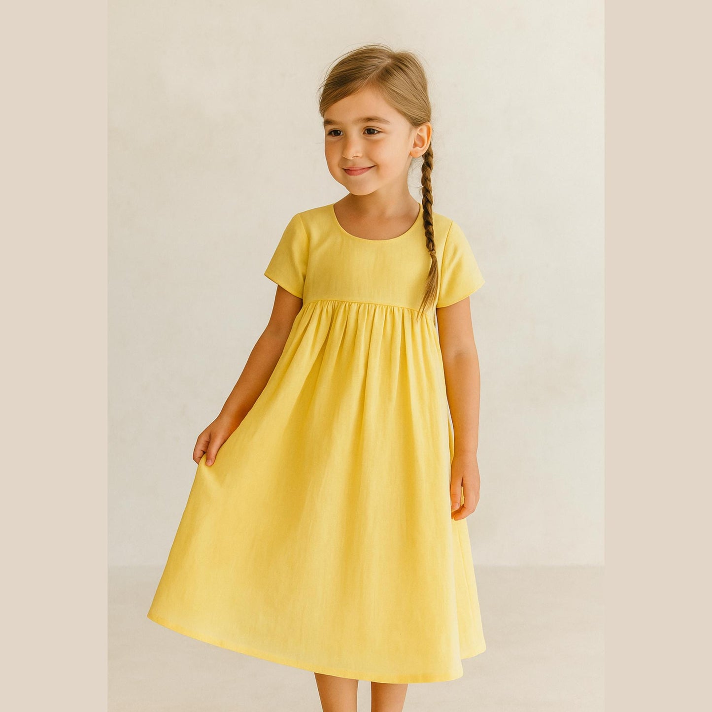 Girls Dress Sewing Pattern Girls Summer Dress Pattern Toddler Dress Pattern