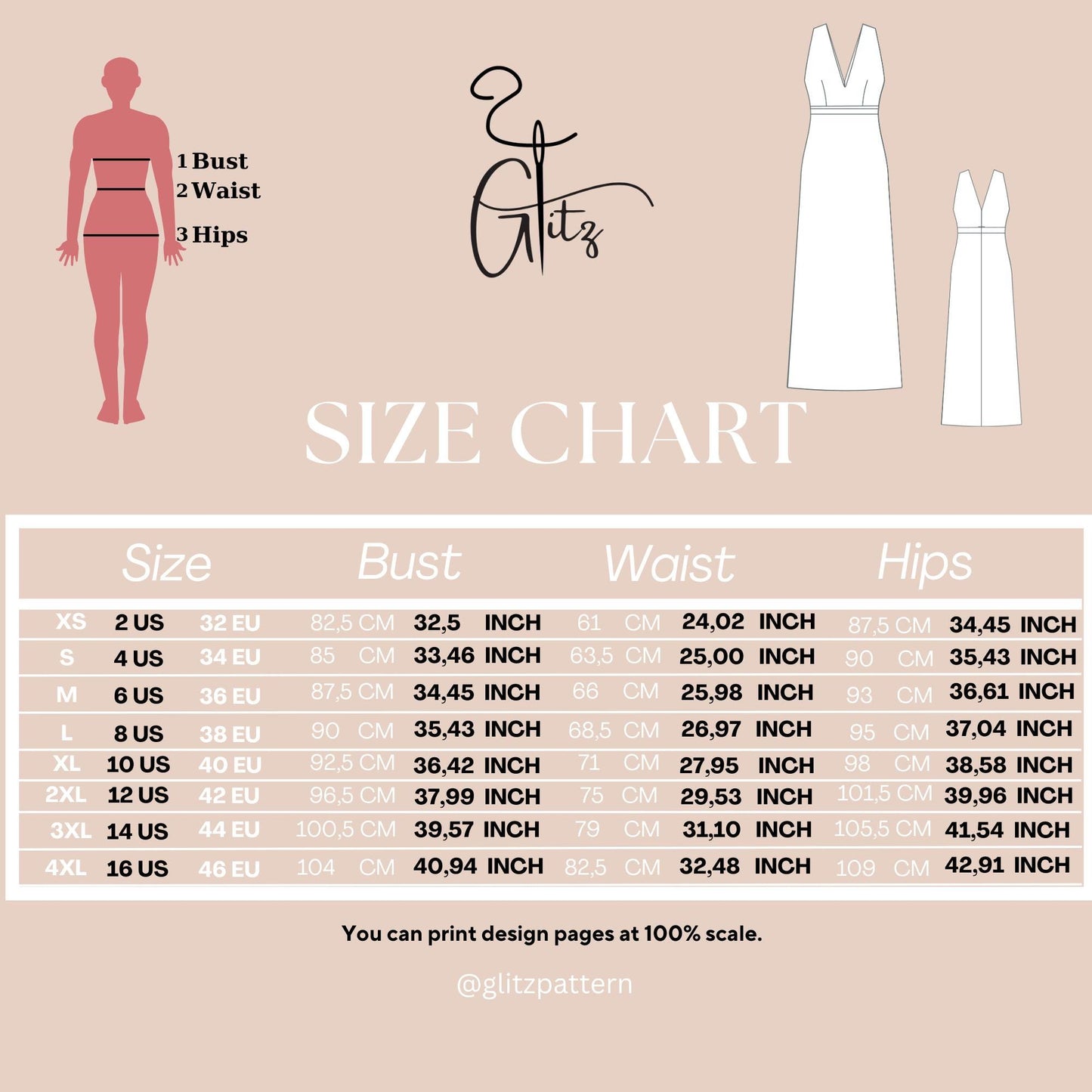 V Neck Classic Bridal Dress Sewing Pattern Boho Wedding Dress Bridesmaid Dress Pattern Long A Line Evening Dress