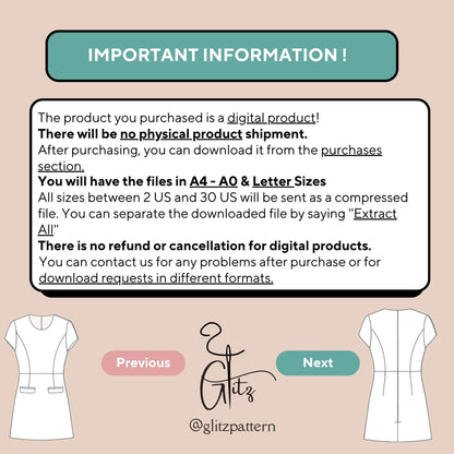 Angela A-Line Mini Dress Pattern Wedding Guest Dress Cocktail Dress Sewing Pattern PDF Digital Sewing Pattern