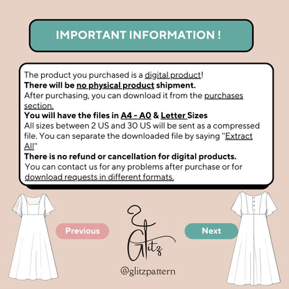Siena Midi Dress Pattern Evening Gown Sewing Pattern, Cocktail Dress,Anniversary Dress, Ball Gown