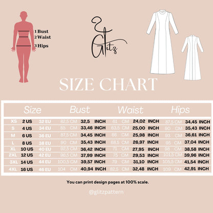 Modest Dress Sewing Pattern Hijab Abaya Pattern Muslim Dress Long Evening Dress Arab Dubai Dress