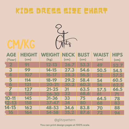 Beginner Pants Sewing Pattern PDF Girls Linen Wide Leg Pants Sewing Pattern Palazzo Pants Sewing Pattern for Kids Capri Pattern
