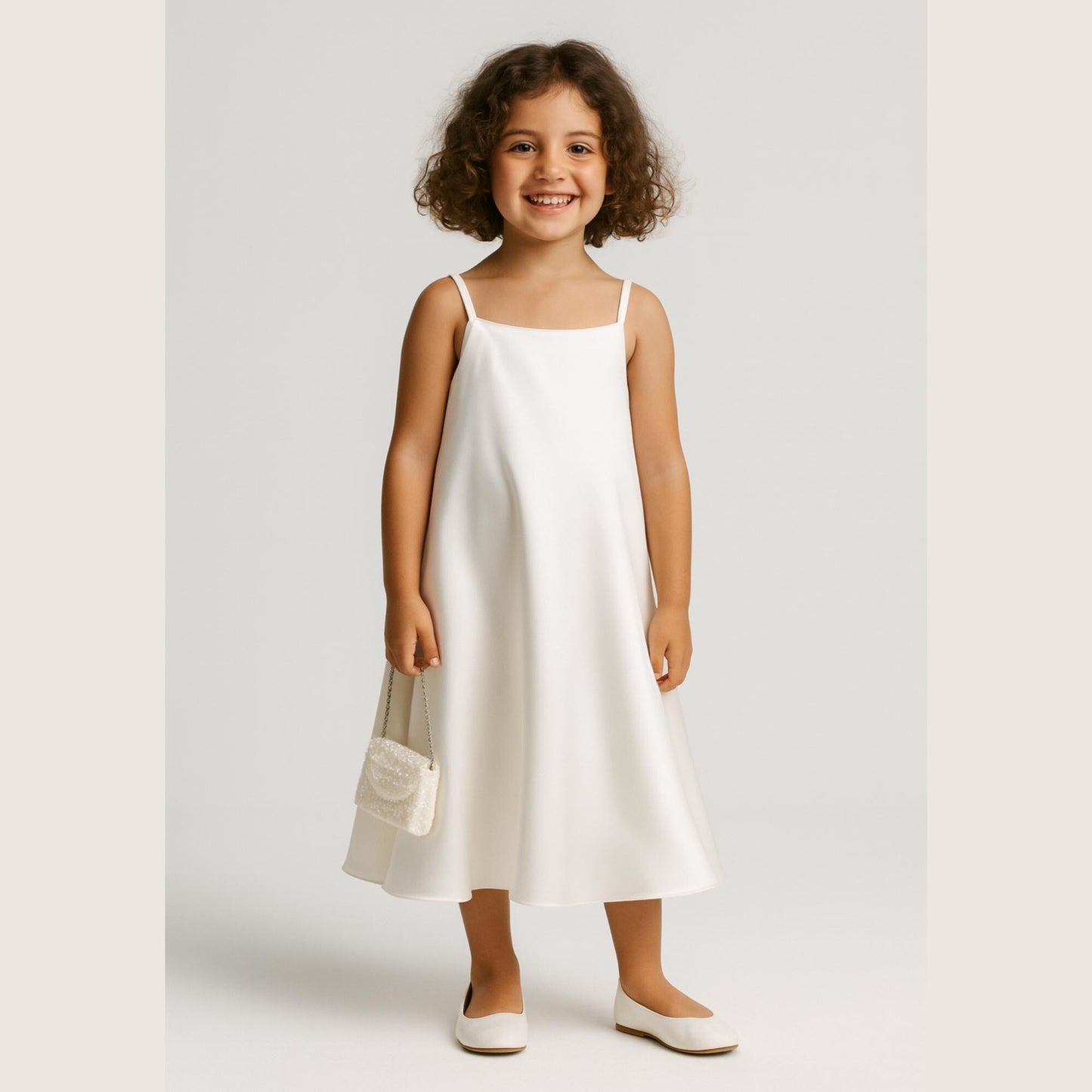 Girls Dress Sewing Pattern Straps Neck Long Dress Birthday Girl Dress Pattern Easy Sewing Pattern