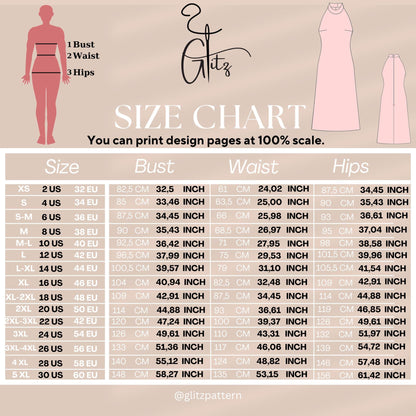 Rosie Halter Neck Midi Cocktail Dress Pattern PDF Digital Sewing Pattern
