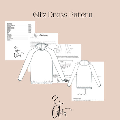 Kids Sweatshirt Sewing Pattern Girls Hoodie Pattern