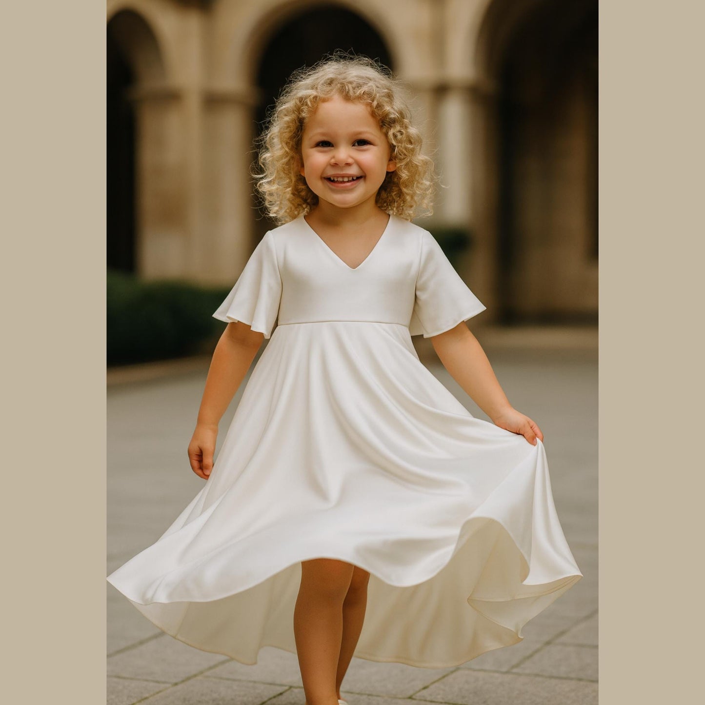 Girls Bridesmaid Dress Sewing Pattern Girls Prom Dress Pattern Evening Dress Pattern