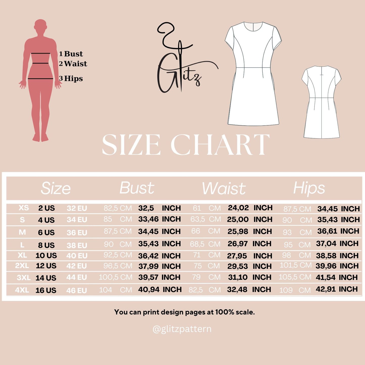 A Line Mini Dress Sewing Pattern Mini Summer Dress Pattern