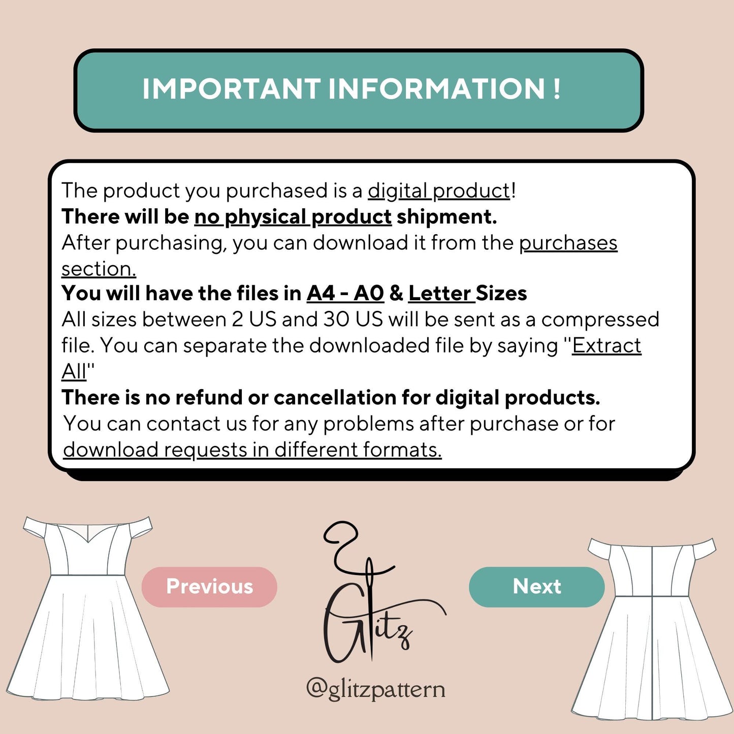 Pearl Off Shoulder Mini Bridal Dress Women Dress Patern PDF Digital Pattern