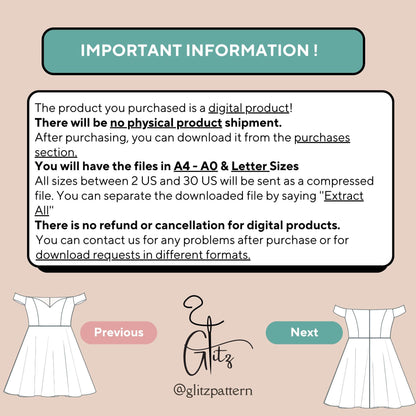 Pearl Off Shoulder Mini Bridal Dress Women Dress Patern PDF Digital Pattern