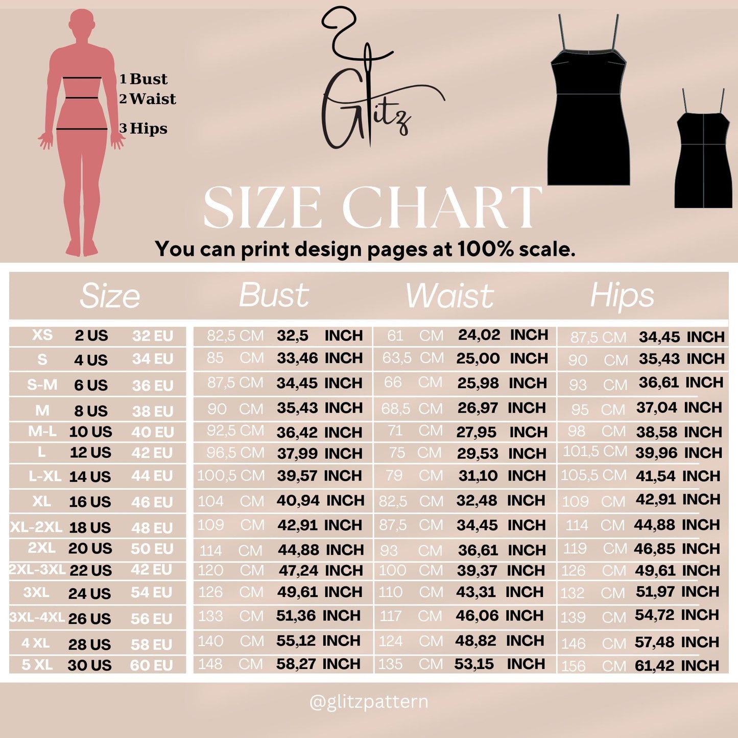 Isa Basic Mini Dress Sewing Pattern Casual Dress Pattern Easy Digital Pattern