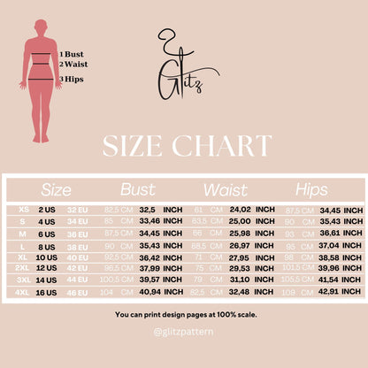 Basic Bodycon Dress Sewing Pattern Long Sleeve Casual Dress Pattern Easy Sewing Pattern