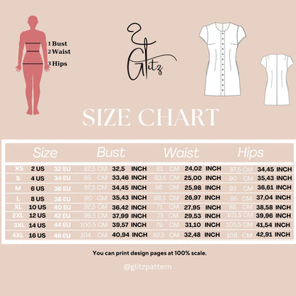 Mini Evening Dress Sewing Pattern Mini Cocktail Dress Buttoned Office Dress