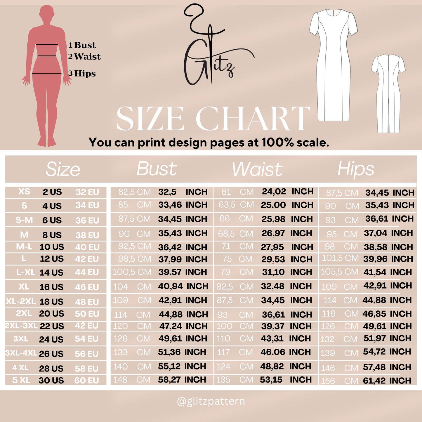Lyra Midi Pencil Dress Sewing Pattern Evening Cocktail Dress Wedding Guest Dress Digital PDF Sewing Pattern