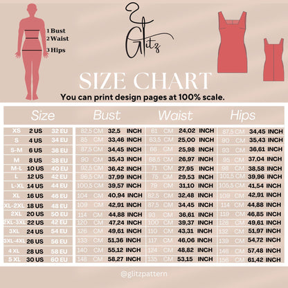 Alina Basic Mini Dress Pattern Sleeveless Dress Easy Sewing Pattern