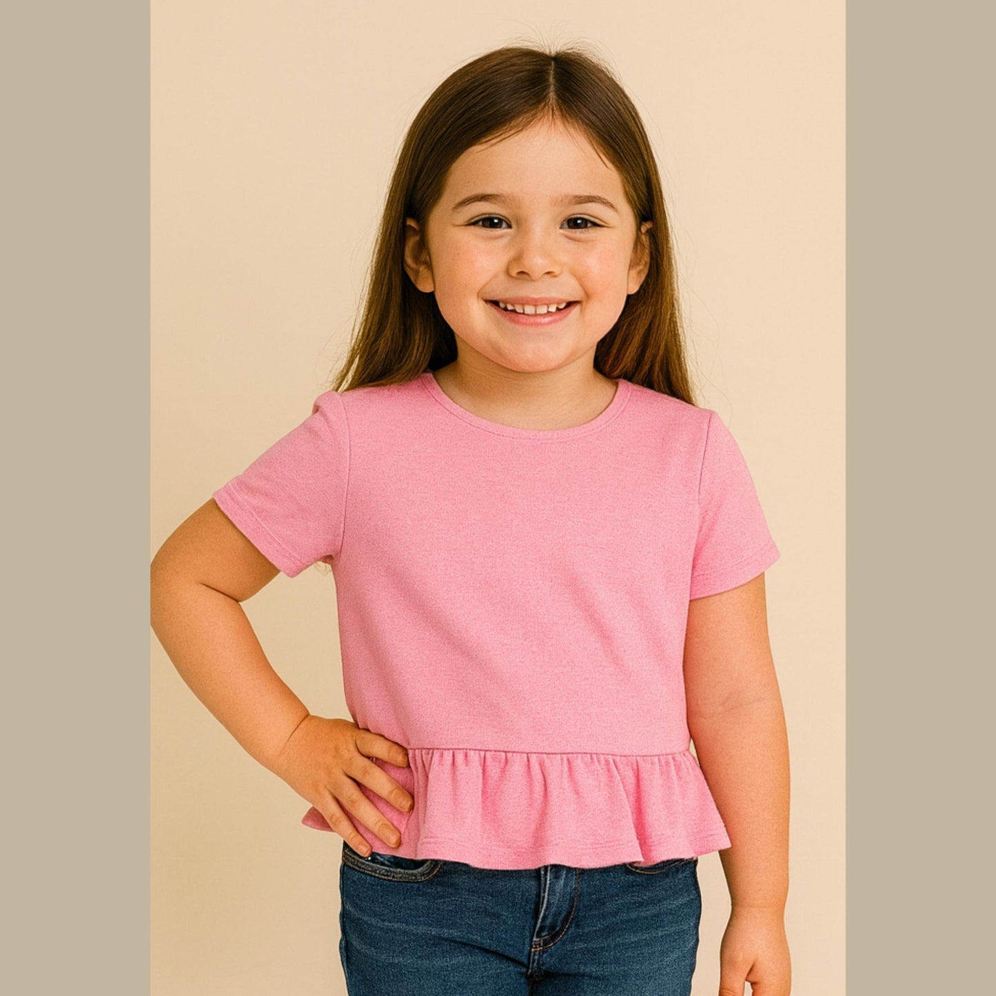 Coquette Style Girls Top Sewing Pattern Girls Summer Top Sewing Pattern Baby Girl Blouse Pattern Easy Sewing pattern