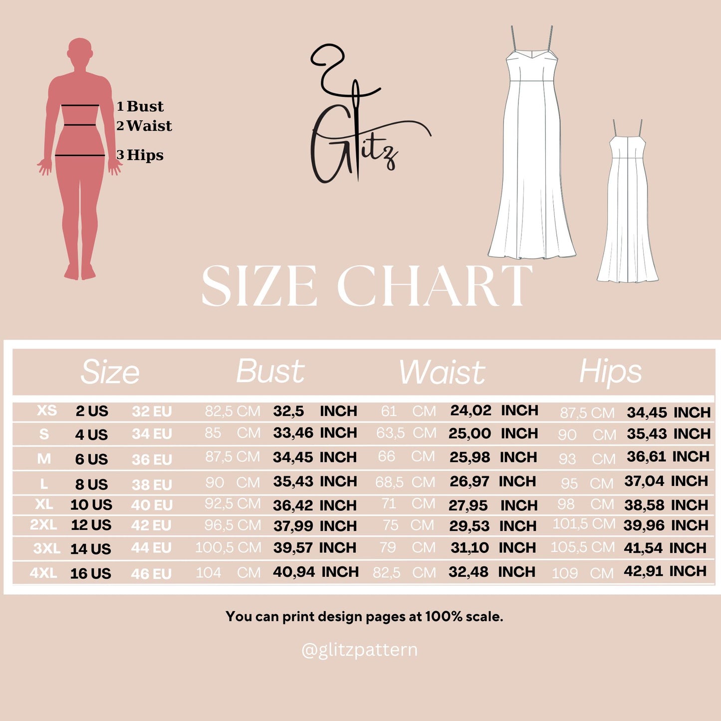Spaghetti Straps Long Bridesmaid Dress Sewing Pattern Wedding Guest Dress Bachelorette Dress Ball Gown Bridal Gown