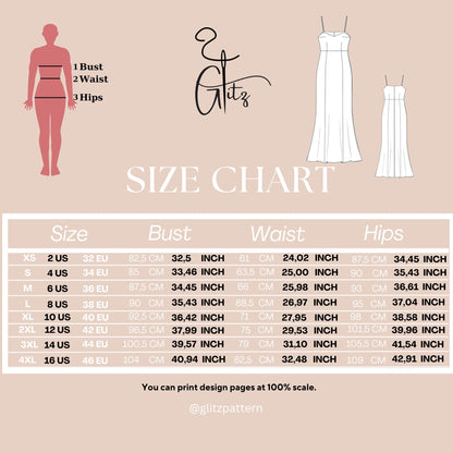 Spaghetti Straps Long Bridesmaid Dress Sewing Pattern Wedding Guest Dress Bachelorette Dress Ball Gown Bridal Gown