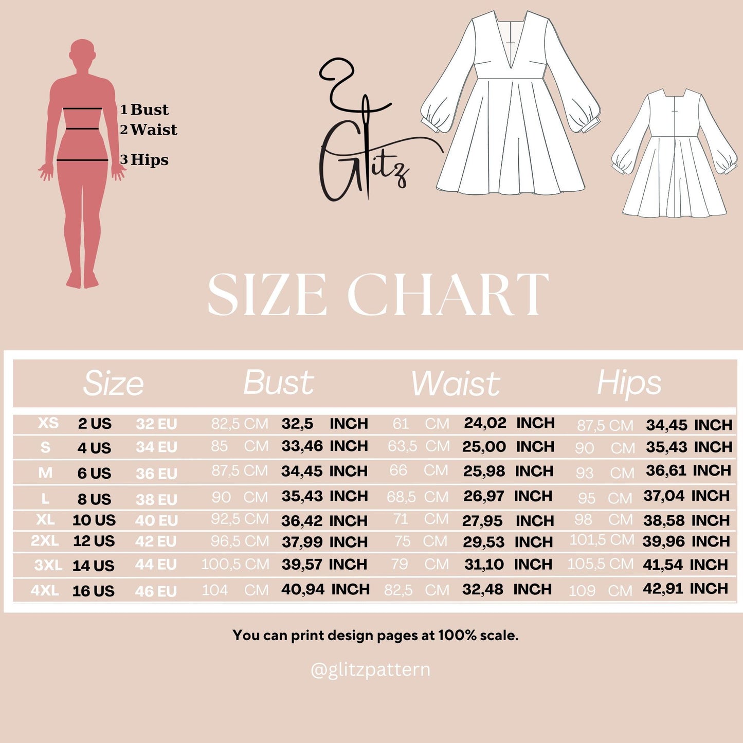 Mini Prom Dress Sewing Pattern Mini Circle Dress Long Sleeve Deep V Neck Evening Dress Pattern