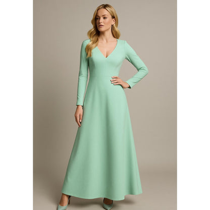 Long Evening Dress Sewing Pattern Bridesmaid Dress Pattern Elegant Dress Pattern
