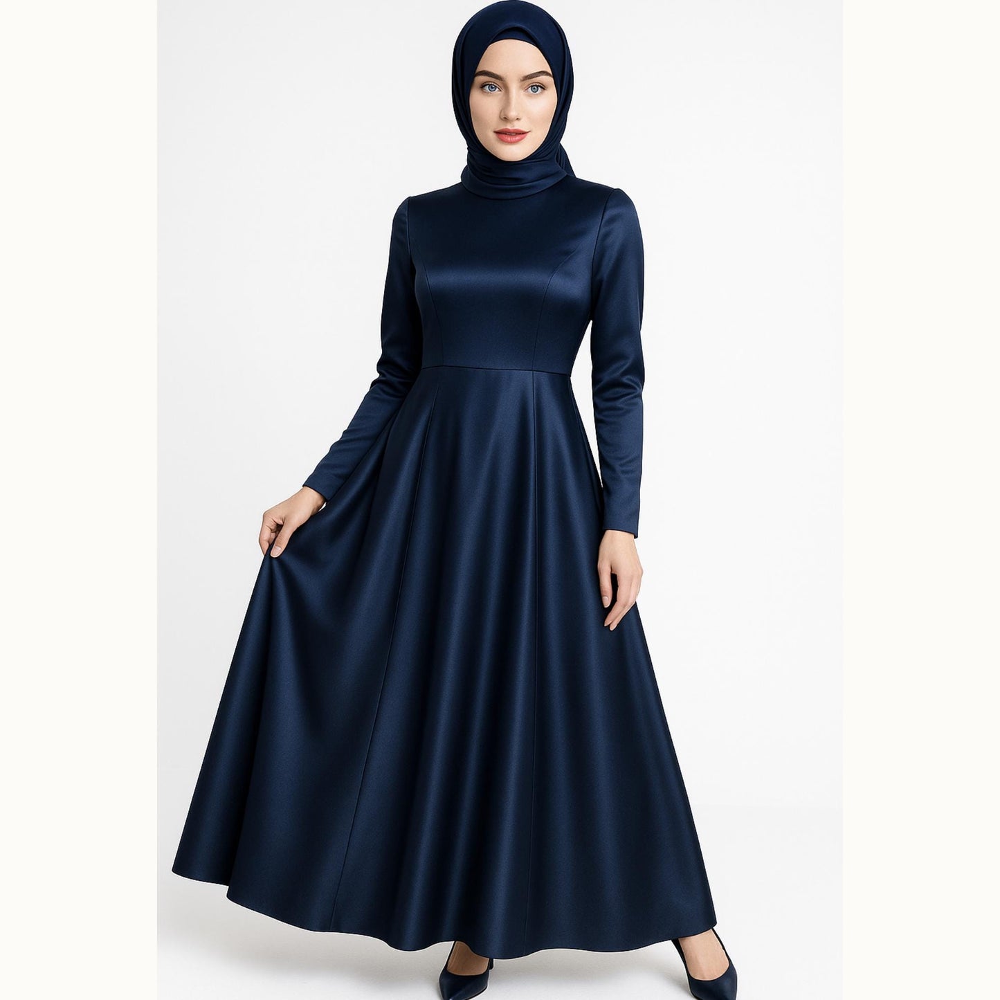 Modest Dress Sewing Pattern Hijab Abaya Pattern Muslim Dress Pattern Dubai Arab Dress