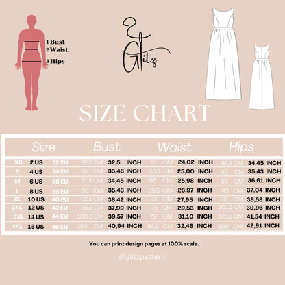 Boat Neck Sleeveless Gathered Dress Sewing Pattern Maxi Linen Summer Dress Boho Dress Digital Sewing Pattern