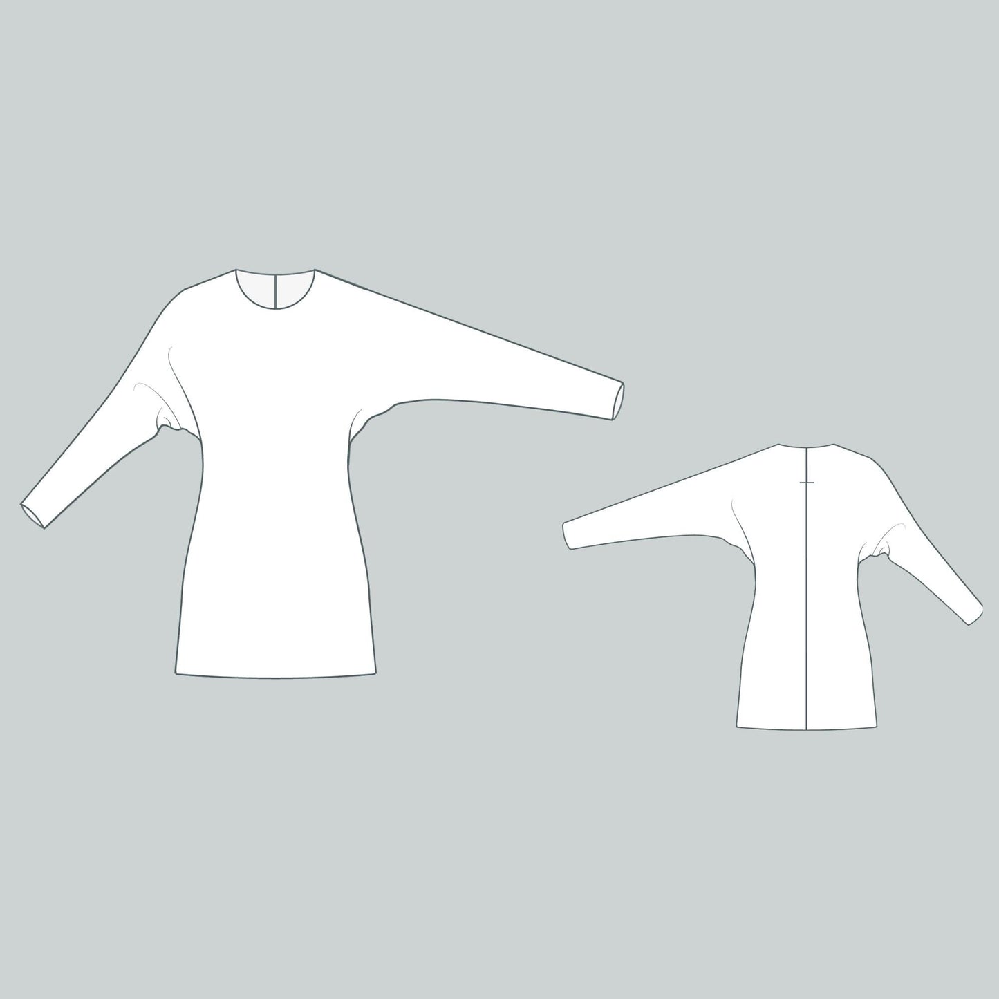 Mini Dress Sewing Pattern Kimono Dress Pattern Easy Sewing Pattern