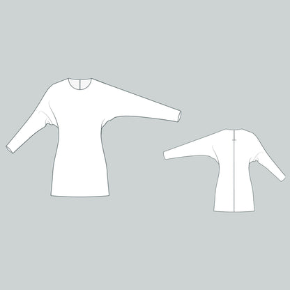 Mini Dress Sewing Pattern Kimono Dress Pattern Easy Sewing Pattern