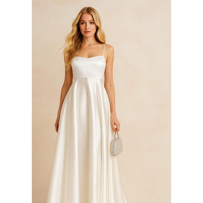 Maxi Dress Sewing Pattern Strap Neck Long Evening Dress Pattern Prom Dress